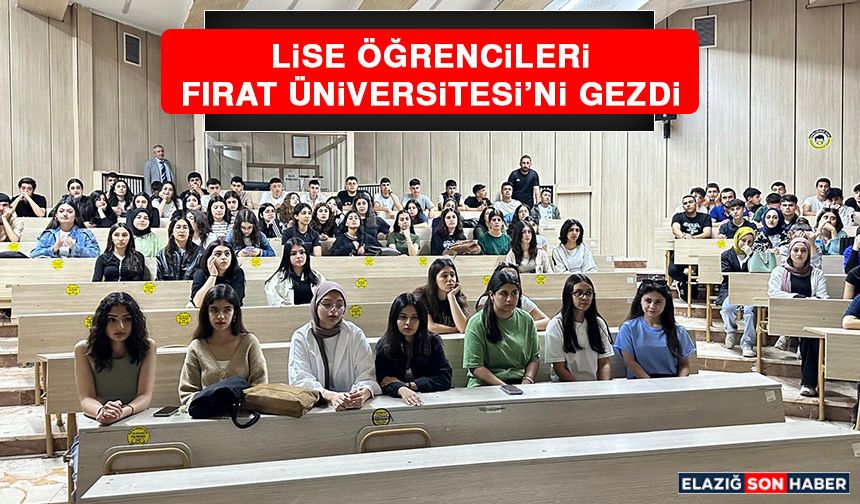 Lise Öğrencileri, Fırat Üniversitesi’ni Gezdi