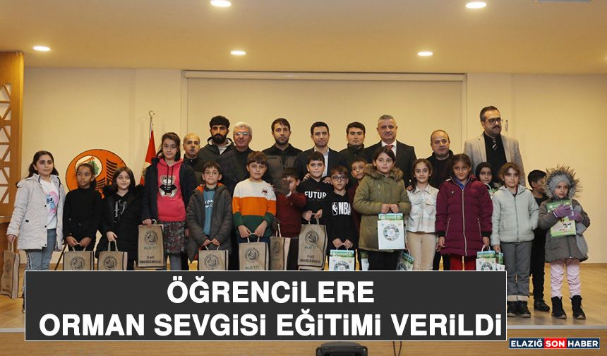 Öğrencilere Orman Sevgisi Eğitimi Verildi