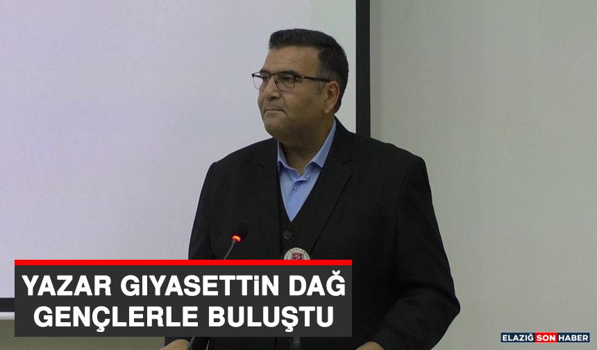 Yazar Gıyasettin Dağ, Gençlerle Buluştu