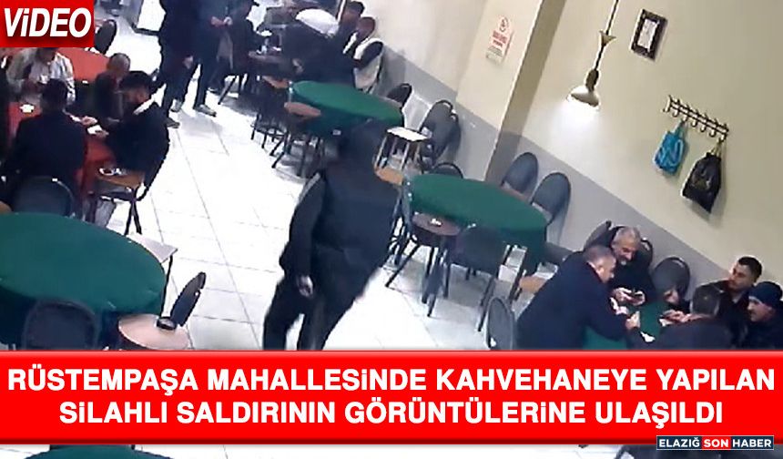 Rüstempaşa Mahallesinde Kahvehaneye Yapılan Silahlı Saldırının Görüntülerine Ulaşıldı