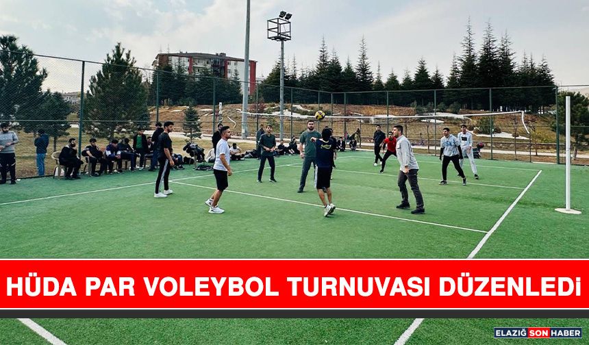 HÜDA PAR Voleybol Turnuvası Düzenledi