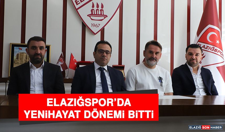 Elazığspor’da Yenihayat Dönemi Bitti
