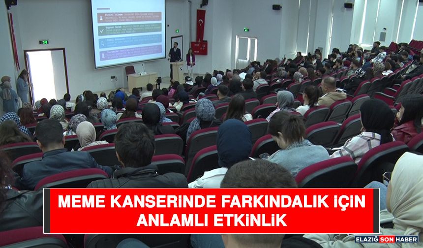 Meme Kanserinde Farkındalık İçin Anlamlı Etkinlik