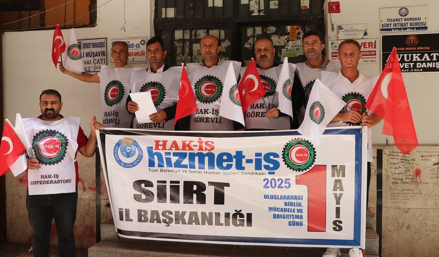 Doğu ve Güneydoğu'da "1 Mayıs Emek ve Dayanışma Günü" kutlandı