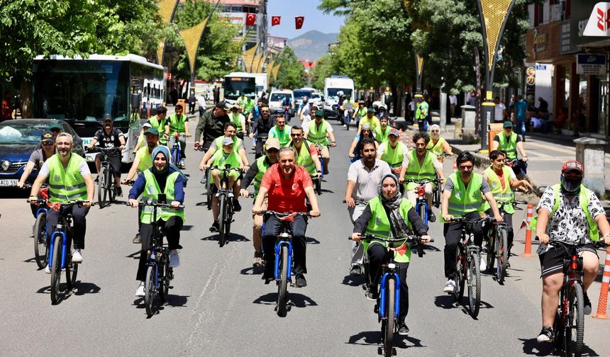 Diyarbakır ve çevre illerde 12. Yeşilay Bisiklet Turu düzenlendi