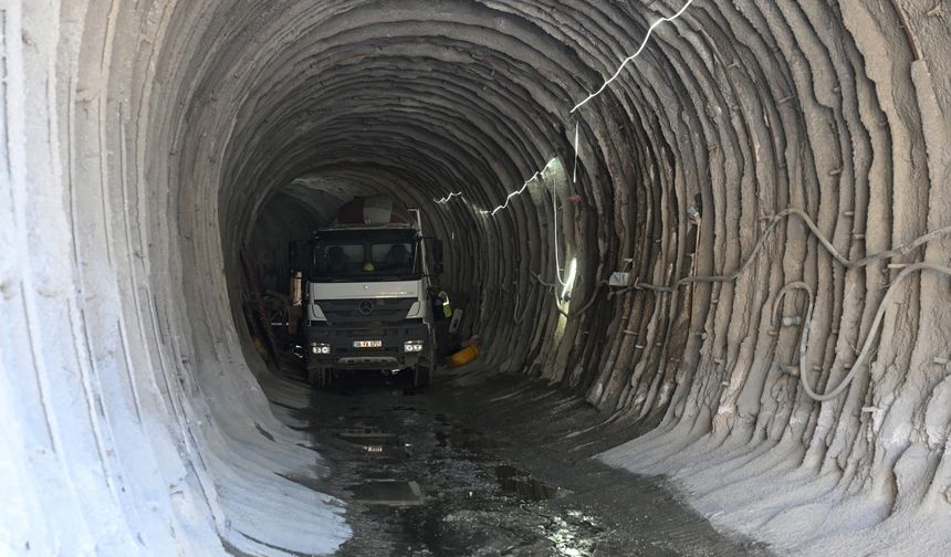 Edirne'deki Çömlekköy Barajı'nın inşası sürüyor