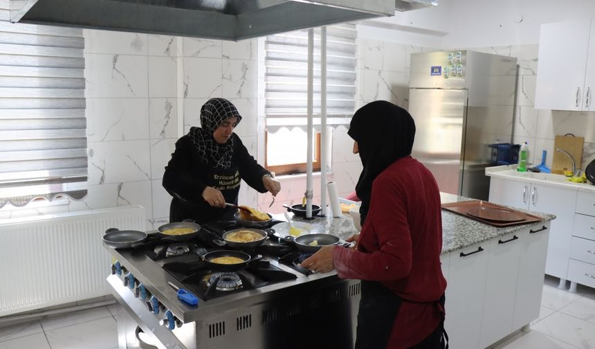 "Hünerli eller"in açtığı Herfene, Erzincan'ın yeni lezzet durağı oldu