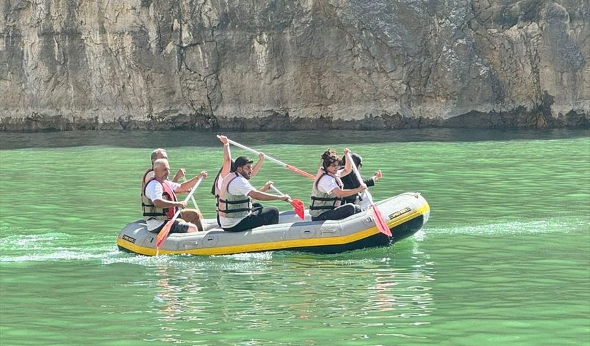 Erzincan'da "46. Kemaliye (Eğin) Uluslararası Kültür ve Doğa Sporları Şenliği" başladı