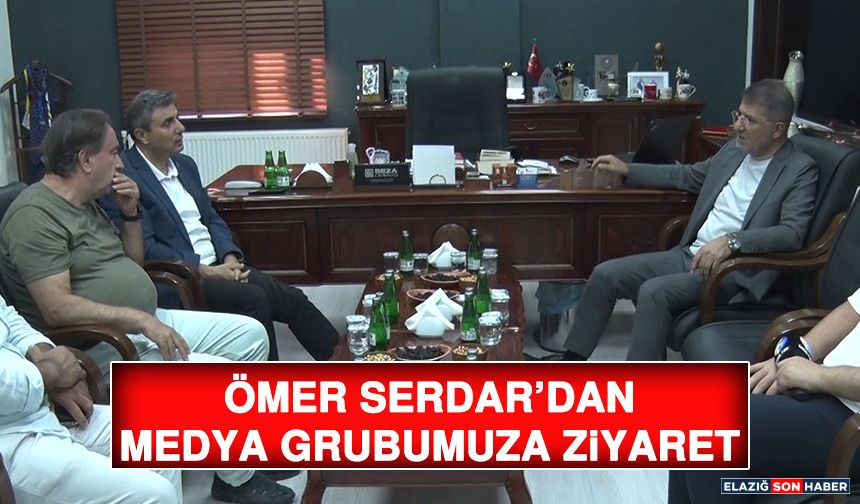 Ömer Serdar’dan Medya Grubumuza Ziyaret