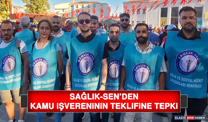 Sağlık-Sen’den Kamu İşvereninin Teklifine Tepki