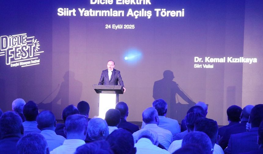 Dicle Elektrik, DicleFest'in üçüncüsünü Siirt'te gerçekleştirdi