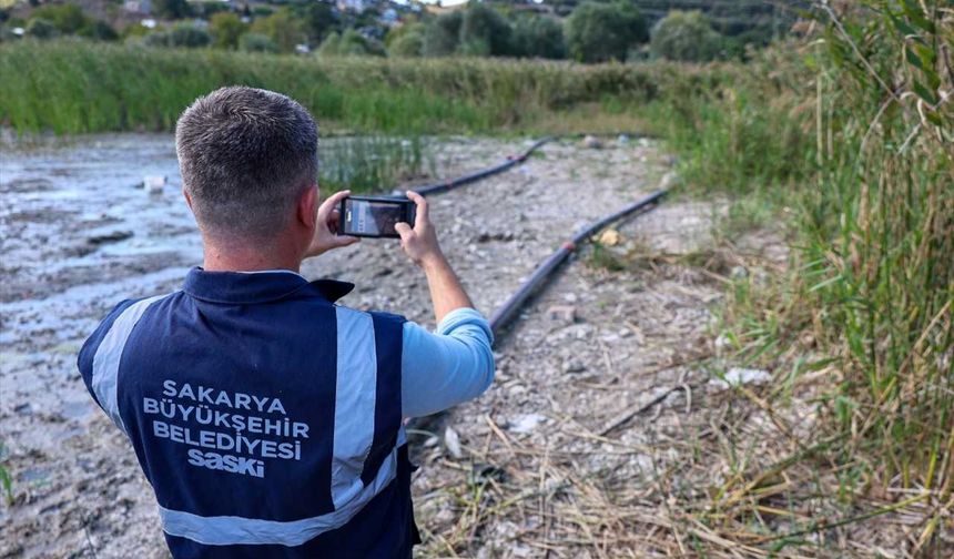 Sapanca Gölü'nde kaçak su kullanımına karşı denetim başlatıldı