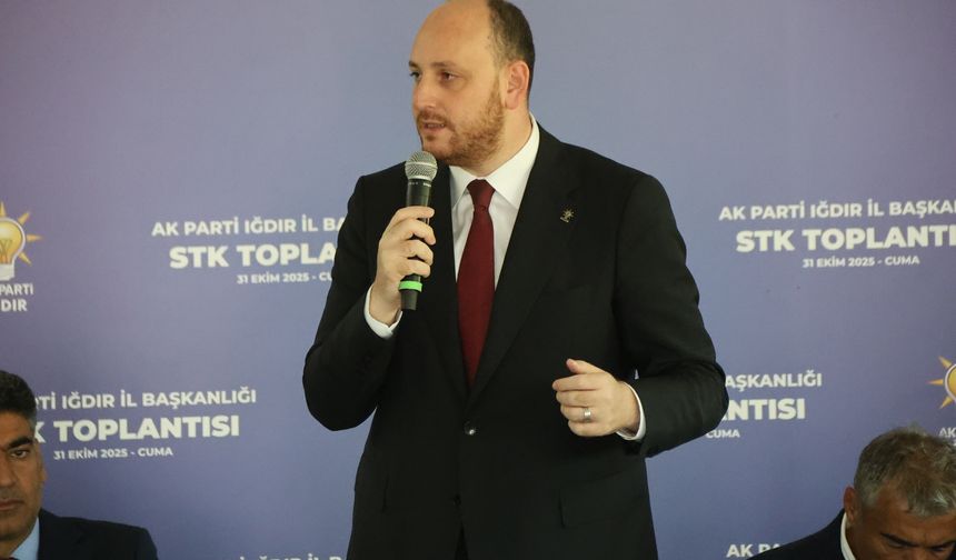 AK Parti Genel Başkan Yardımcısı Ahmet Büyükgümüş, Iğdır'da konuştu: