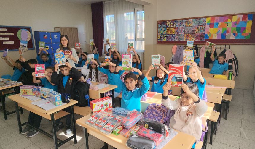İlkokul öğrencileri Amasya'dan Ardahan'a 'kitap köprüsü' oluşturdu