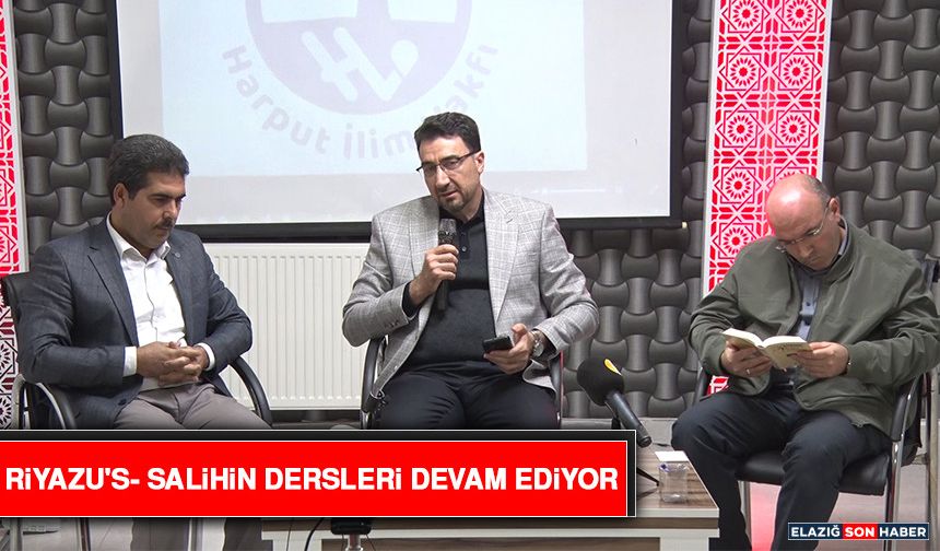 Riyazu's- Salihin Dersleri Devam Ediyor