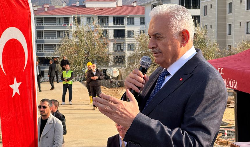 TDT Aksakallar Konseyi Başkanı Yıldırım, Tunceli'de anaokulu temel atma töreninde konuştu: