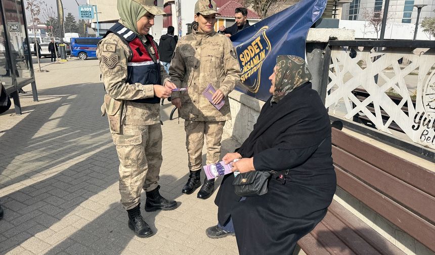 Yüksekova'da 'kadına yönelik şiddetle mücadele standı' açıldı