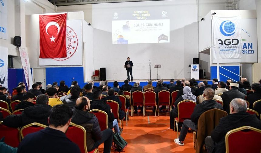 Ardahan'da 'Mekke'nin Fethi ve Kudüs Gecesi' programı düzenlendi