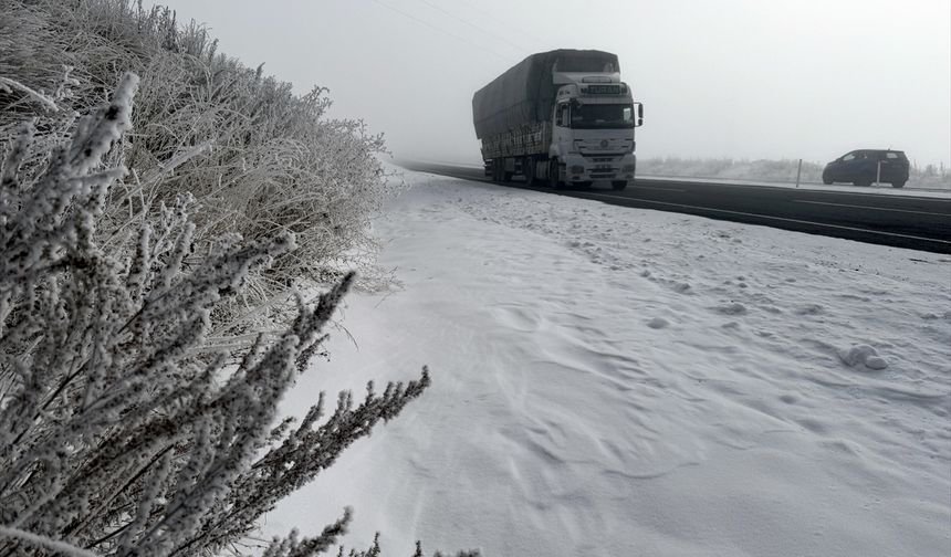 Ardahan'da sis etkili oluyor