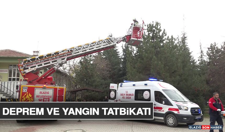 Deprem ve Yangın Tatbikatı
