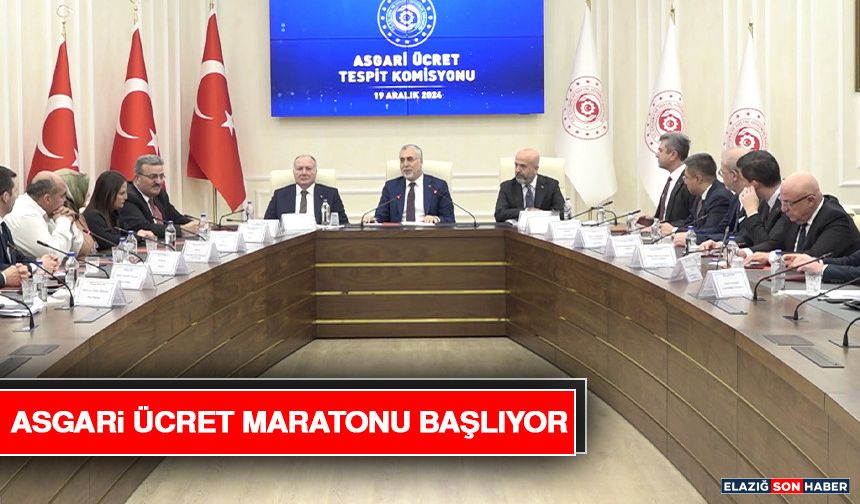Asgari Ücret Maratonu Başlıyor