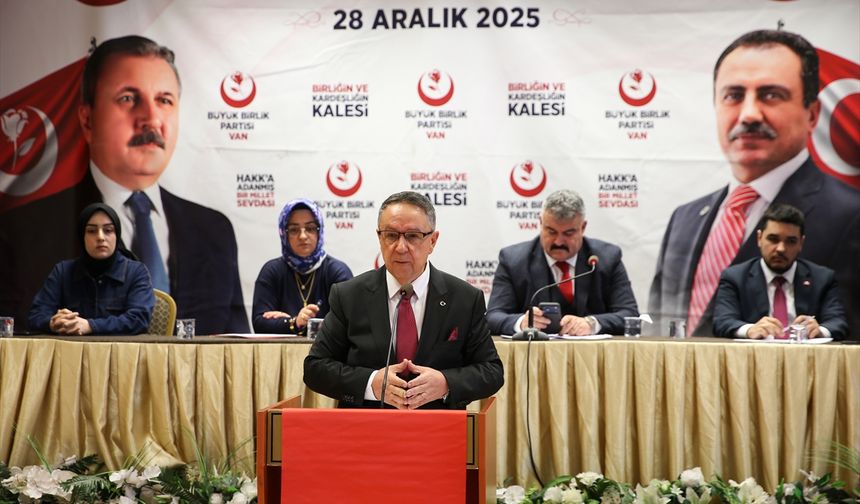 BBP Genel Başkan Yardımcısı Ekrem Alfatlı, Van'da partisinin il kongresine katıldı