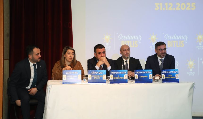 Bitlis'te İl Danışma Meclisi Toplantısı düzenlendi