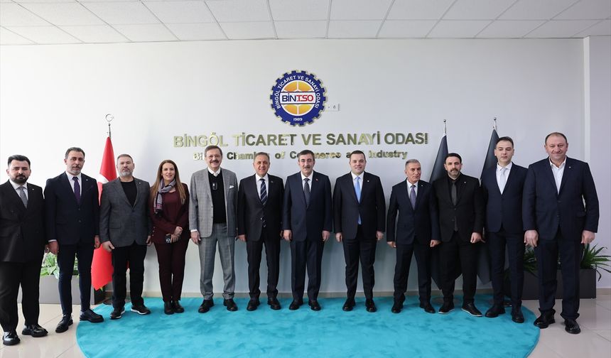 Cumhurbaşkanı Yardımcısı Yılmaz, 'Bingöl'ün Değerleri Buluşması ve Ödül Töreni'nde konuştu: