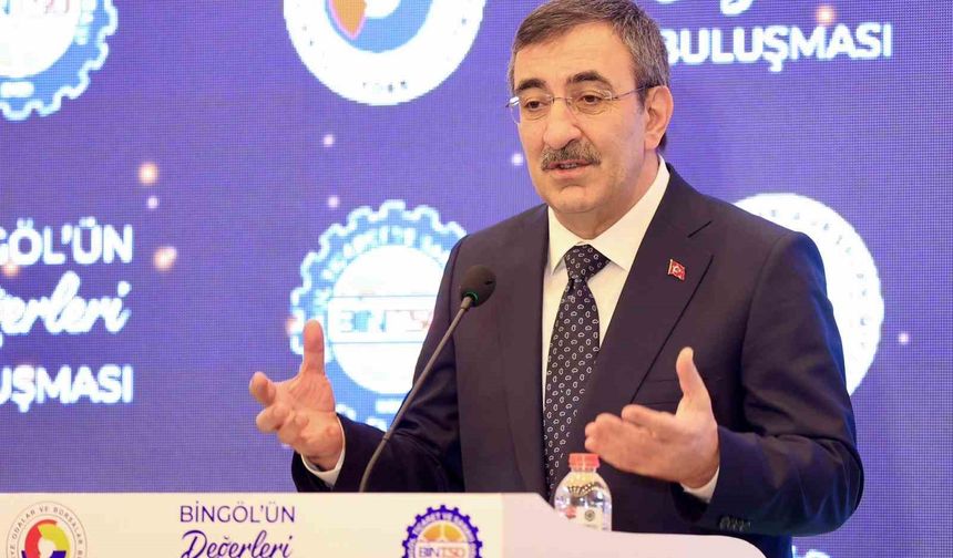 Cumhurbaşkanı Yardımcısı Yılmaz: 'Savaşların, çatışmaların, belirsizliklerin ortasında büyümeye devam eden bir Türkiye var'