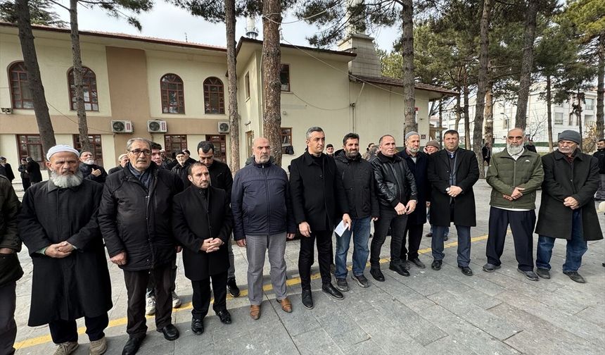 Erzincan'da İsrail'in Gazze'deki saldırıları protesto edildi