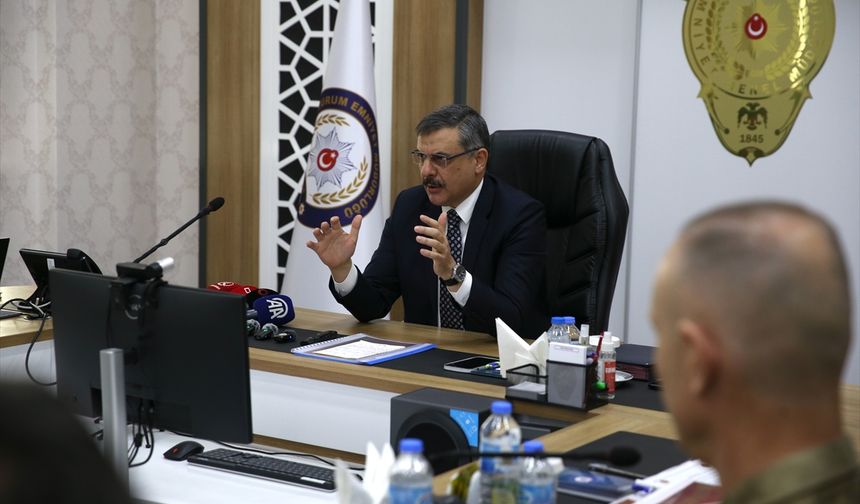 Erzurum'da suç oranları düşüyor, trafik kazaları artıyor