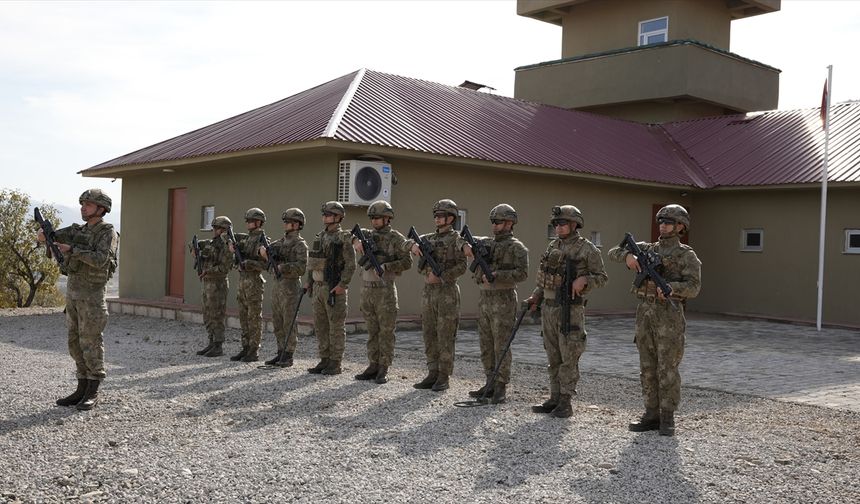 Hakkari'de Irak sınırına 2 bin 152 metre güvenlik duvarı inşa edildi