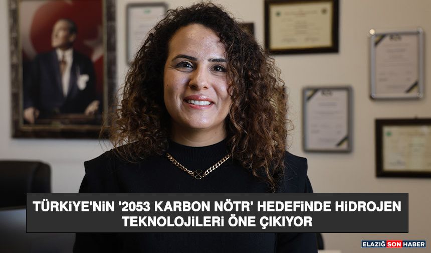 Türkiye'nin '2053 Karbon Nötr' Hedefinde Hidrojen Teknolojileri Öne Çıkıyor