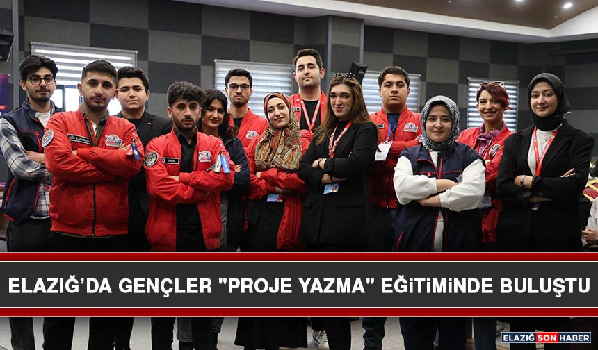 Elazığ’da Gençler "Proje Yazma" Eğitiminde Buluştu