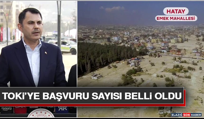 TOKİ’ye Başvuru Sayısı Belli Oldu