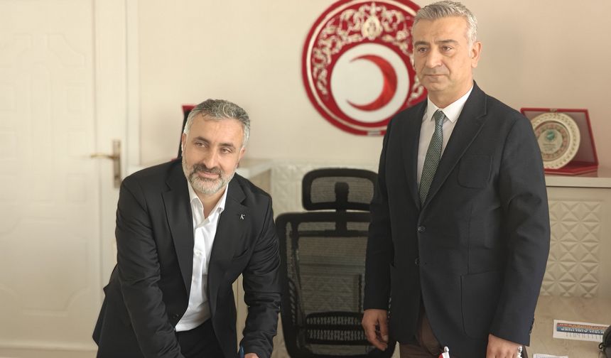 Türk Kızılay Muş Şube Gülbey Gümüştekin göreve başladı