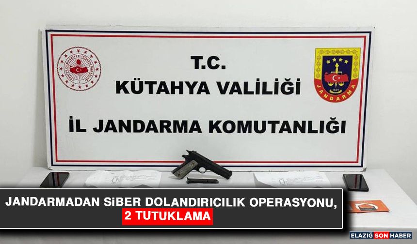 Jandarmadan Siber Dolandırıcılık Operasyonu, 2 Tutuklama