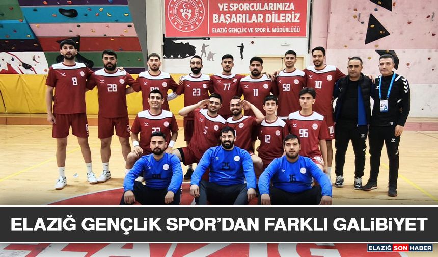 Elazığ Gençlik Spor’dan Farklı Galibiyet