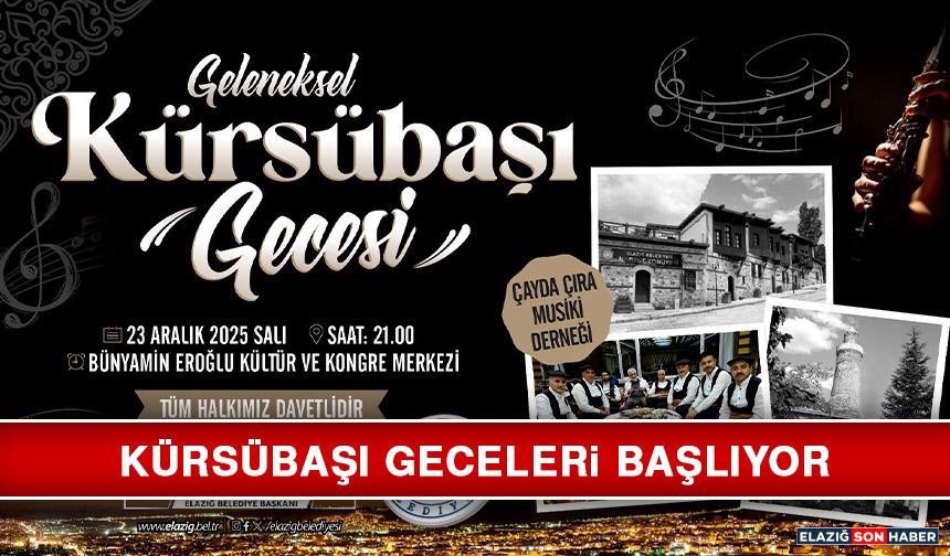 Kürsübaşı Geceleri Başlıyor