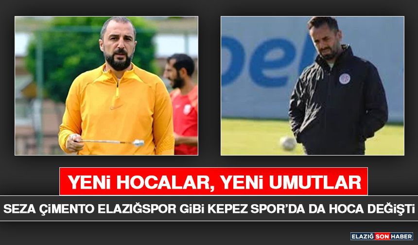 Seza Çimento Elazığspor Gibi Kepez Spor’da da Hoca Değişti