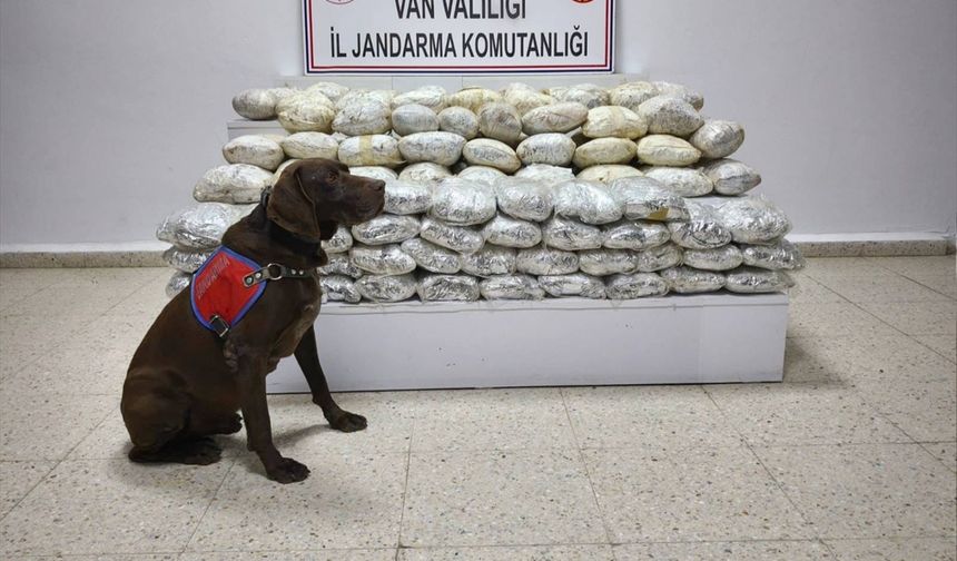 Van'da 60 kilogram uyuşturucu ele geçirildi