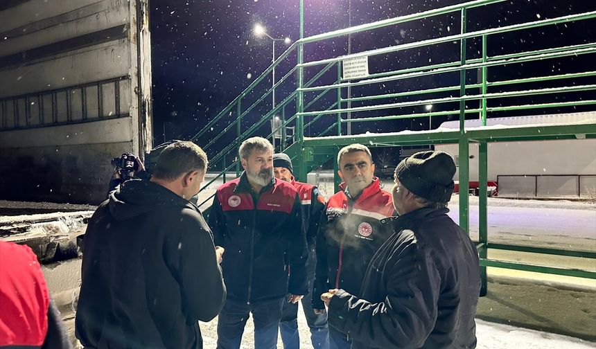 Erzurum Tarım ve Orman Müdürü Kenger, denetim istasyonunu ziyaret etti