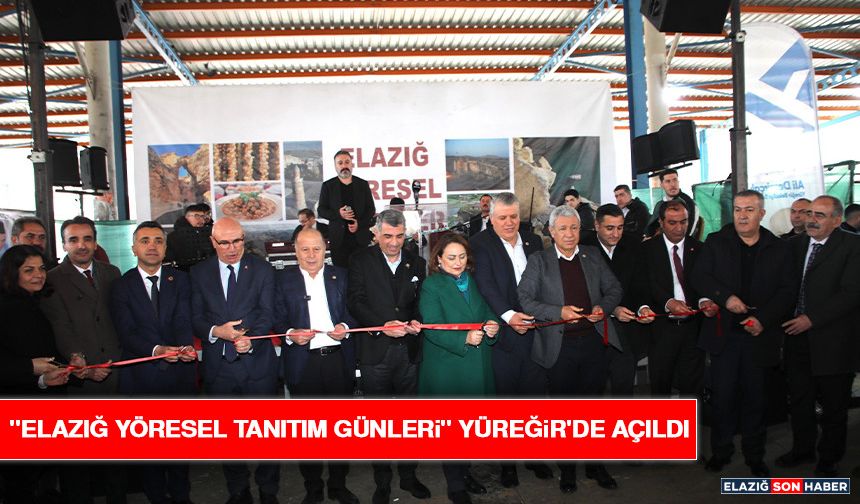 "Elazığ Yöresel Tanıtım Günleri" Yüreğir'de Açıldı