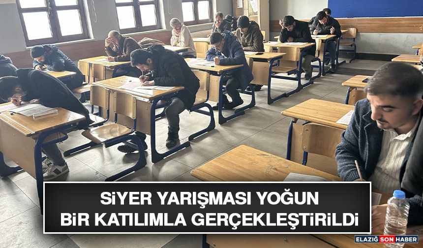 Siyer Yarışması Yoğun Bir Katılımla Gerçekleştirildi