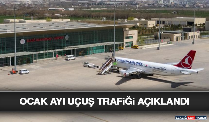 Ocak Ayı Uçuş Trafiği Açıklandı