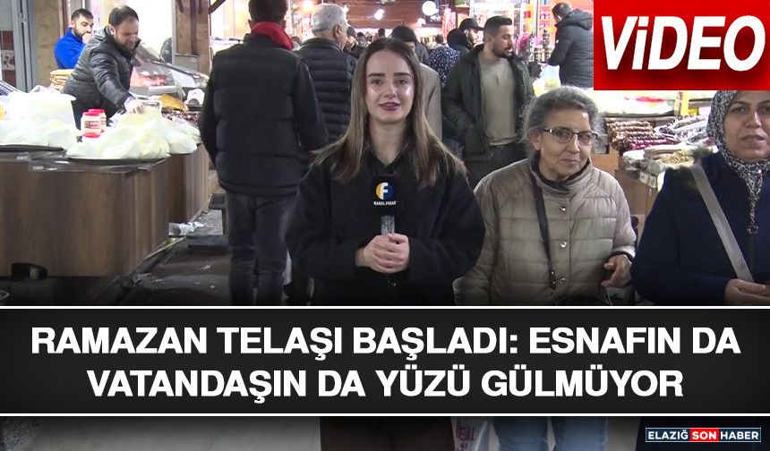 Ramazan Telaşı Başladı: Esnafın Da Vatandaşın Da Yüzü Gülmüyor