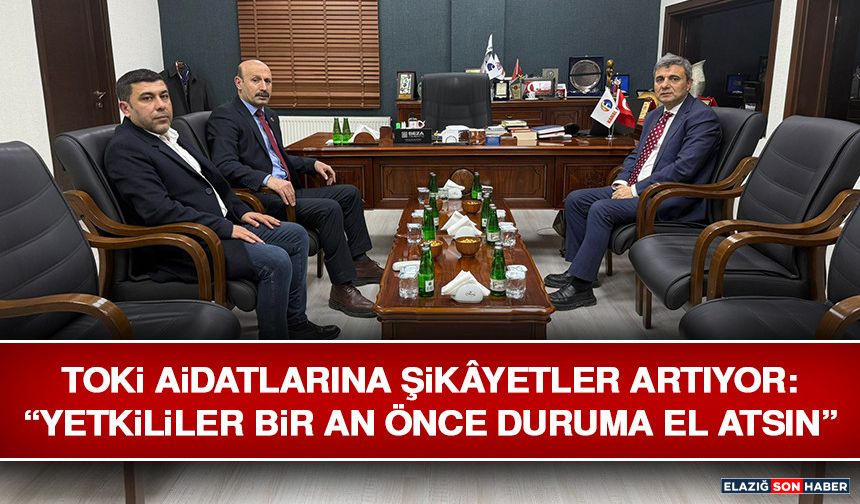 TOKİ Aidatlarına Şikâyetler Artıyor: “Yetkililer Bir An Önce Duruma El Atsın”