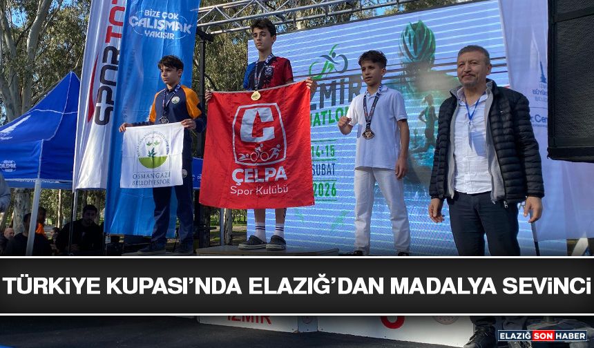 Türkiye Kupası’nda Elazığ’dan Madalya Sevinci