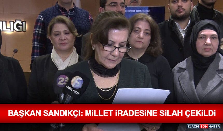 Başkan Sandıkçı: Millet İradesine Silah Çekildi