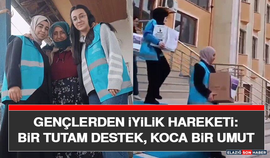 Gençlerden İyilik Hareketi: Bir Tutam Destek, Koca Bir Umut